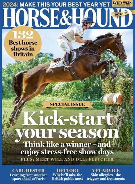 Horse & Hound – 22 February 2024 Cover