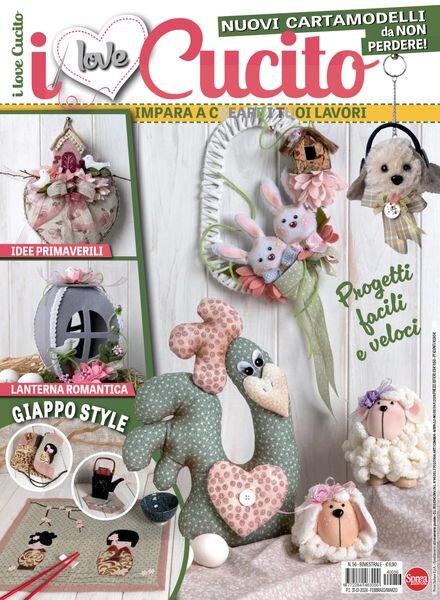 I Love Cucito – Febbraio-Marzo 2024 Cover