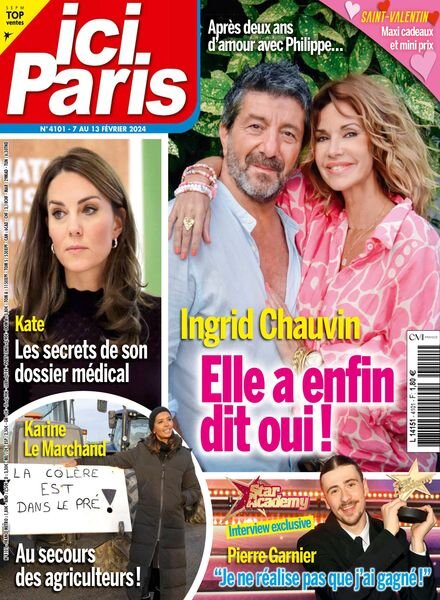 Ici Paris – 7 Fevrier 2024 Cover