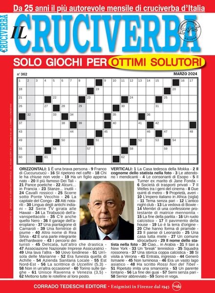 Il Cruciverba – Marzo 2024 Cover