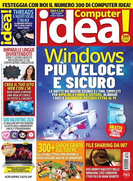 Il Mio Computer Idea! – 1 Febbraio 2024 Cover