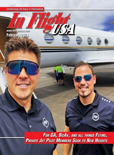 In Flight USA – February 2024 Cover