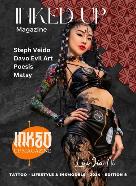 Inked Up Magazine – Issue 8 February 2024 Cover