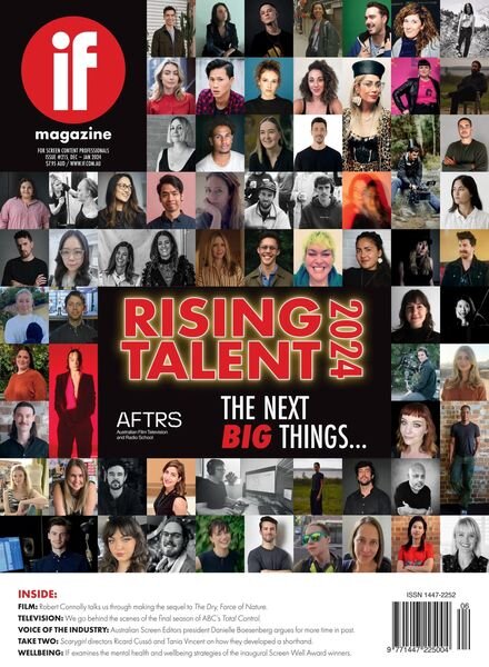 Inside Film Magazine – December 2023-January 2024 Cover