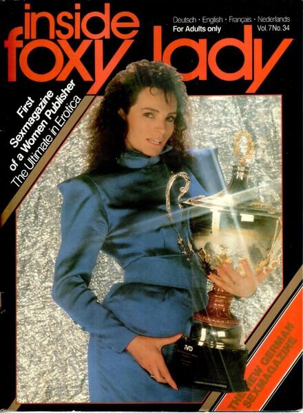 Inside Foxy Lady – Volume 7 Number 34 1988 Cover