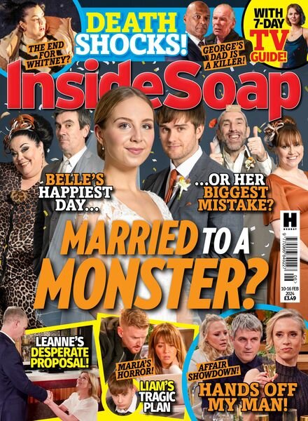 Inside Soap UK – Issue 6 – 10 February 2024 Cover