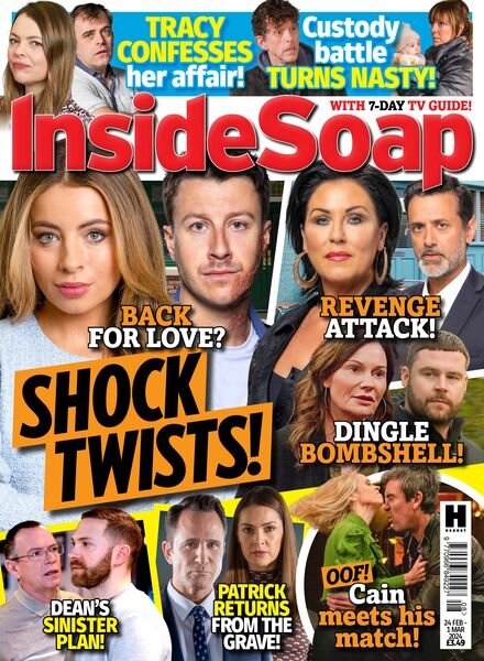 Inside Soap UK – Issue 8 – 24 February 2024 Cover