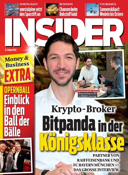 Insider Austria – 14 Februar 2024 Cover