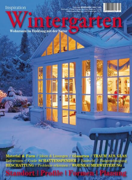 Inspiration Wintergarten – Nr 1 2024 Cover