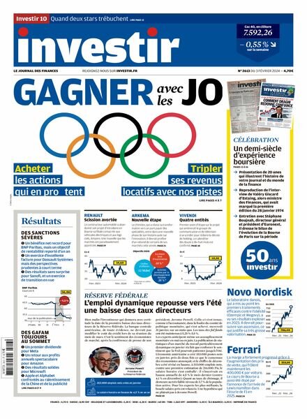 Investir – 3 Fevrier 2024 Cover