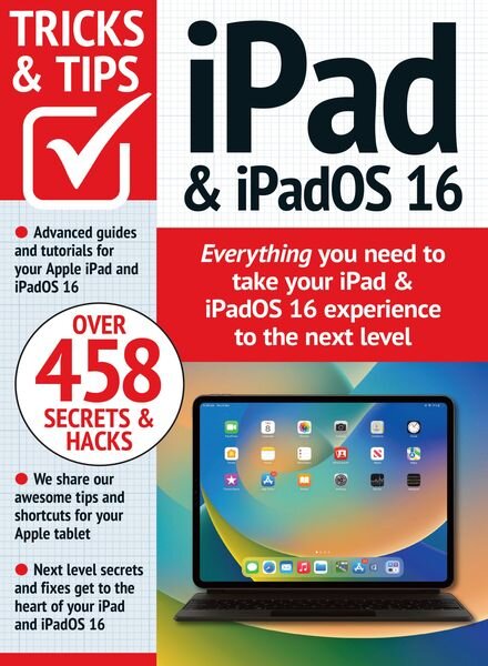 iPad & iPadOS 16 Tricks and Tips – February 2024 Cover