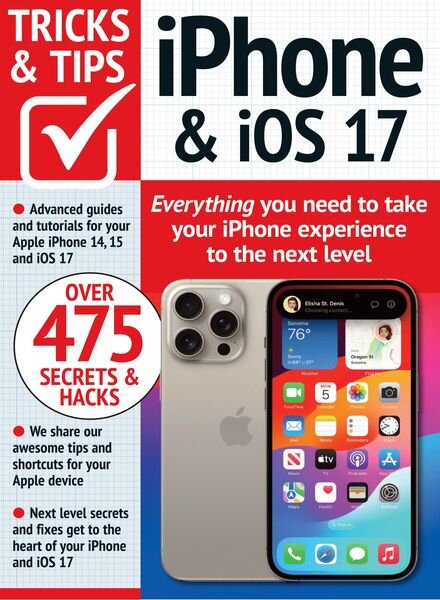 iPhone & iOS 17 Tricks & Tips – February 2024 Cover