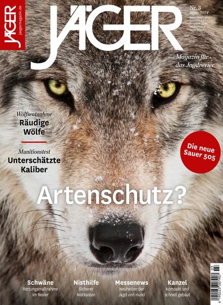 Jager – Marz 2024 Cover