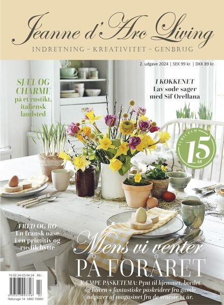 Jeanne d’Arc Living Dansk udgave – Februar 2024 Cover