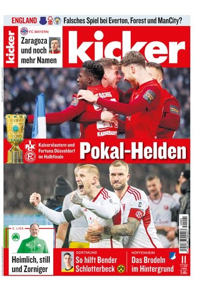 Kicker – 01 Februar 2024 Cover