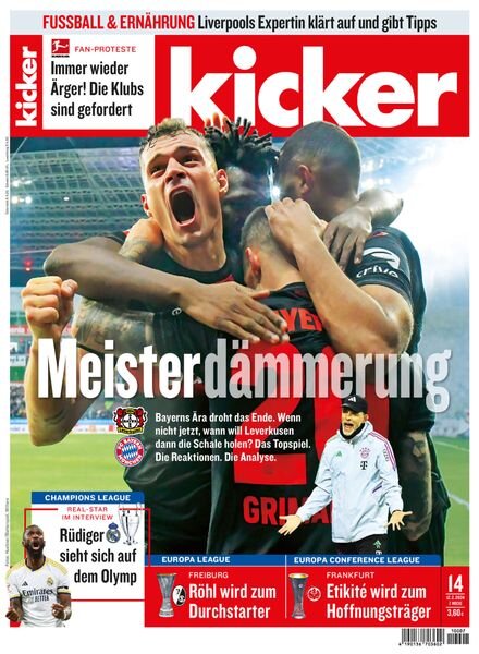 Kicker – 12 Februar 2024 Cover