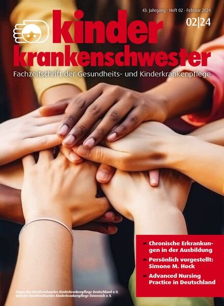 Kinderkrankenschwester – Februar 2024 Cover
