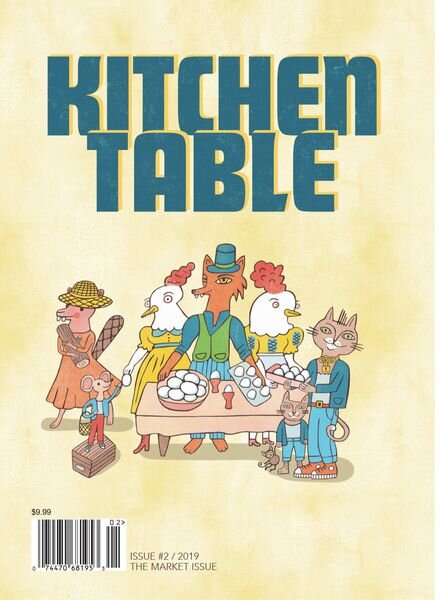 Kitchen Table – Issue 2 – The Market Issue 2019 Cover