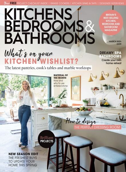Kitchens Bedrooms & Bathrooms – March 2024 Cover