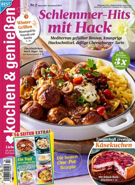 Kochen & Geniessen – Februar 2024 Cover