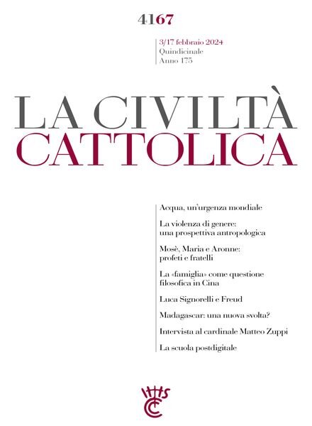 La Civilta Cattolica – N4167 – 3 Febbraio 2024 Cover