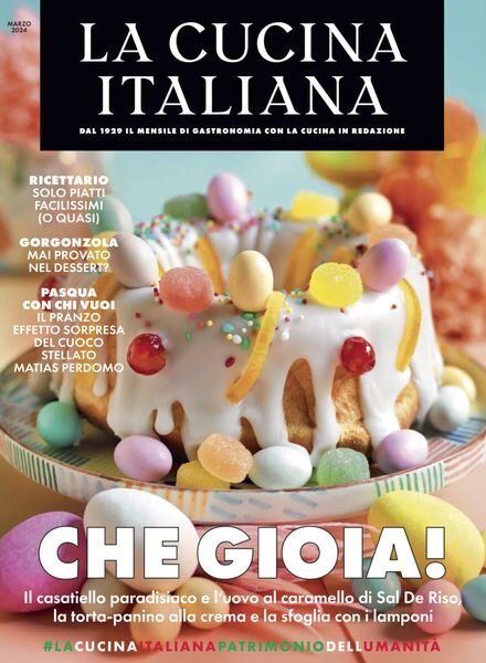 La Cucina Italiana – Marzo 2024 Cover