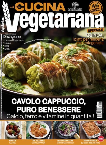 La Mia Cucina Vegetariana – Febbraio 2024 Cover