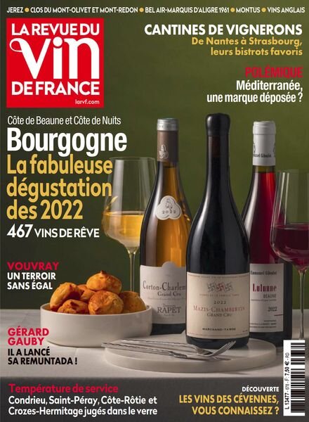La Revue du Vin de France – Mars 2024 Cover
