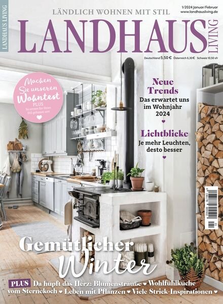 Landhaus Living – Januar-Februar 2024 Cover