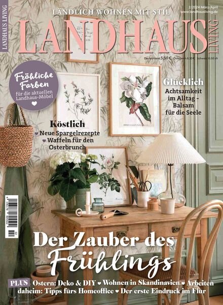 Landhaus Living – Marz-April 2024 Cover
