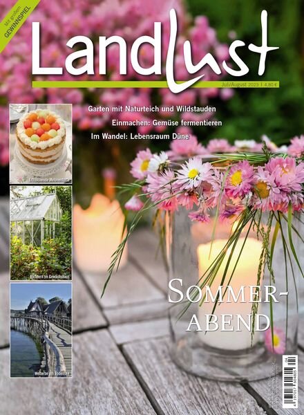 Landlust Magazin – Juli-August 2023 Cover