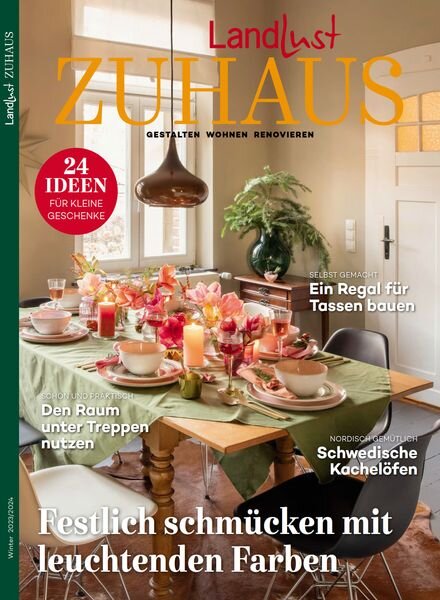 Landlust Zuhaus – Winter 2023-2024 Cover