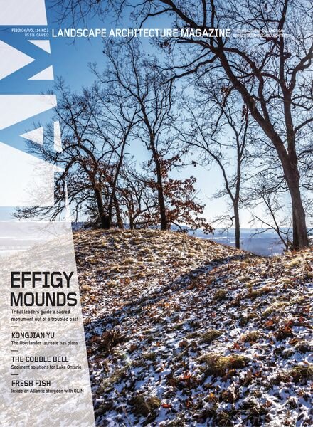 Landscape Architecture Magazine USA – February 2024 Cover
