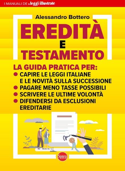 Le Guide Pratiche di Leggi Illustrate – Eredita e Testamento – 15 Febbraio 2024 Cover