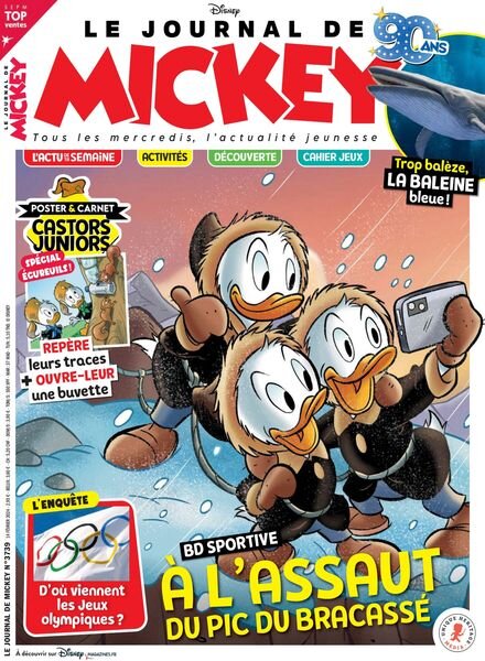 Le Journal de Mickey – 14 Fevrier 2024 Cover