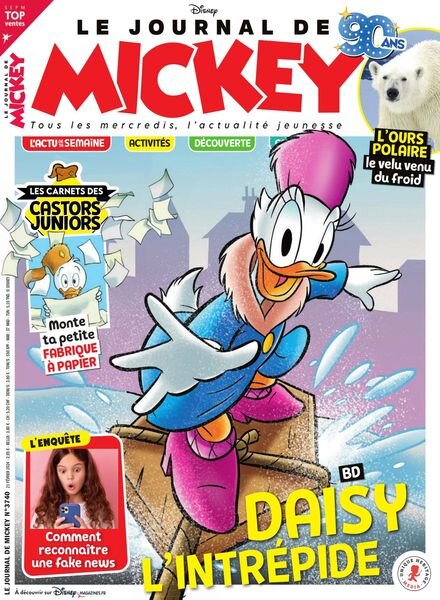 Le Journal de Mickey – 21 Fevrier 2024 Cover