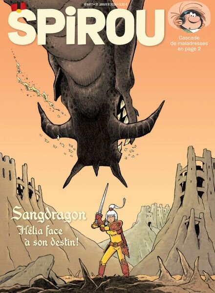 Le Journal de Spirou – 31 Janvier 2024 Cover
