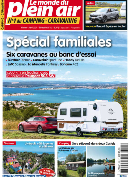 Le Monde du Plein-Air – Fevrier-Mars 2024 Cover