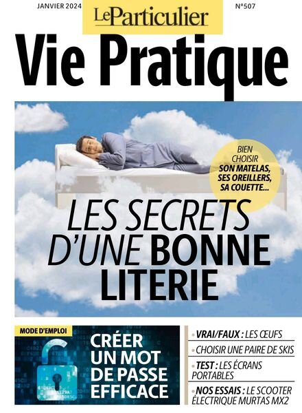 Le Particulier Vie Pratique – Janvier 2024 Cover