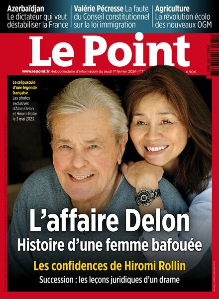 Le Point – 2 Fevrier 2024 Cover