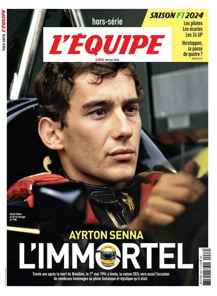 L’Equipe – Hors-Serie N 68 – Fevrier 2024 Cover