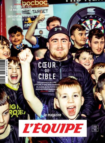 L’Equipe Magazine – 10 Fevrier 2024 Cover