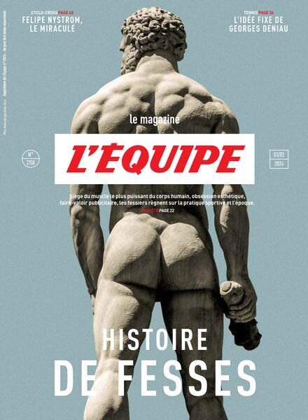 L’Equipe Magazine – 3 Fevrier 2024 Cover