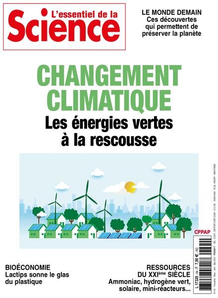 L’Essentiel de la Science – Mars-Avril-Mai 2024 Cover