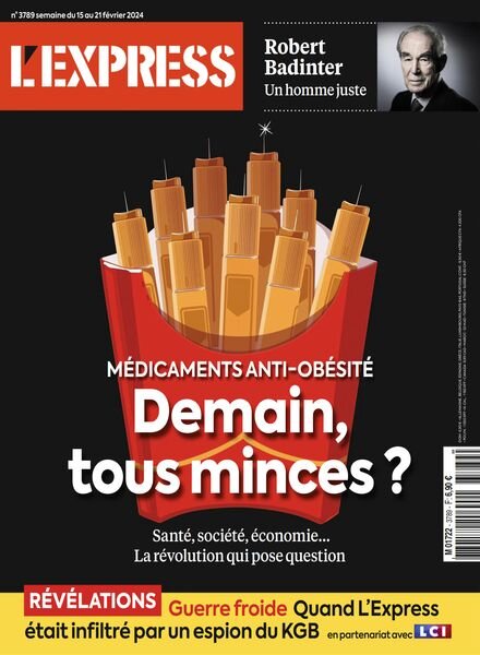 L’Express – 15 Fevrier 2024 Cover
