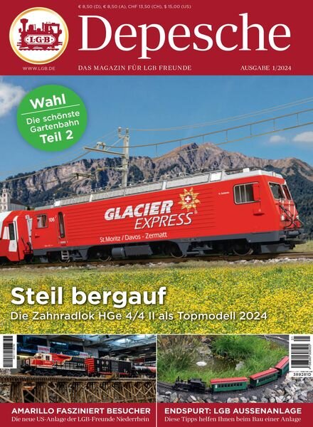 LGB Depesche – Februar 2024 Cover