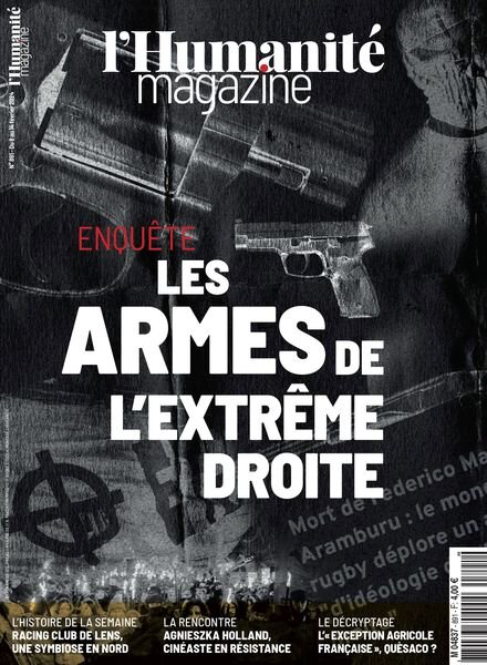 L’Humanite Magazine – 8 Fevrier 2024 Cover
