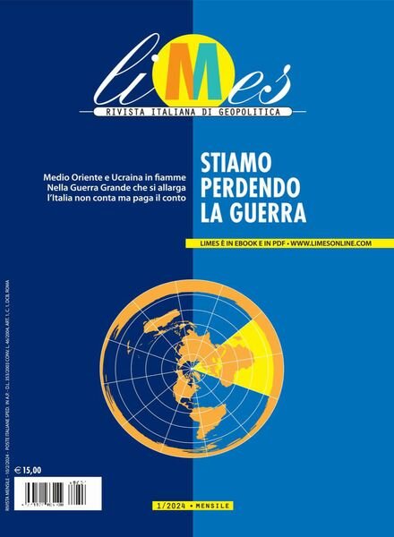 Limes – Gennaio 2024 Cover