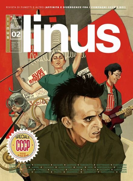 Linus – Febbraio 2024 Cover