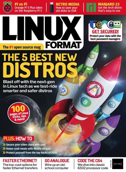 Linux Format UK – Issue 312 – March 2024 Cover